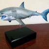 12 inch Great White sculpted in zbrush and 3D printed.