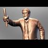 Denny Crum Memorial-Zbrush-Created for a proposed lifesize bronze for the new Downtown Arena in Lou. KY.-2011